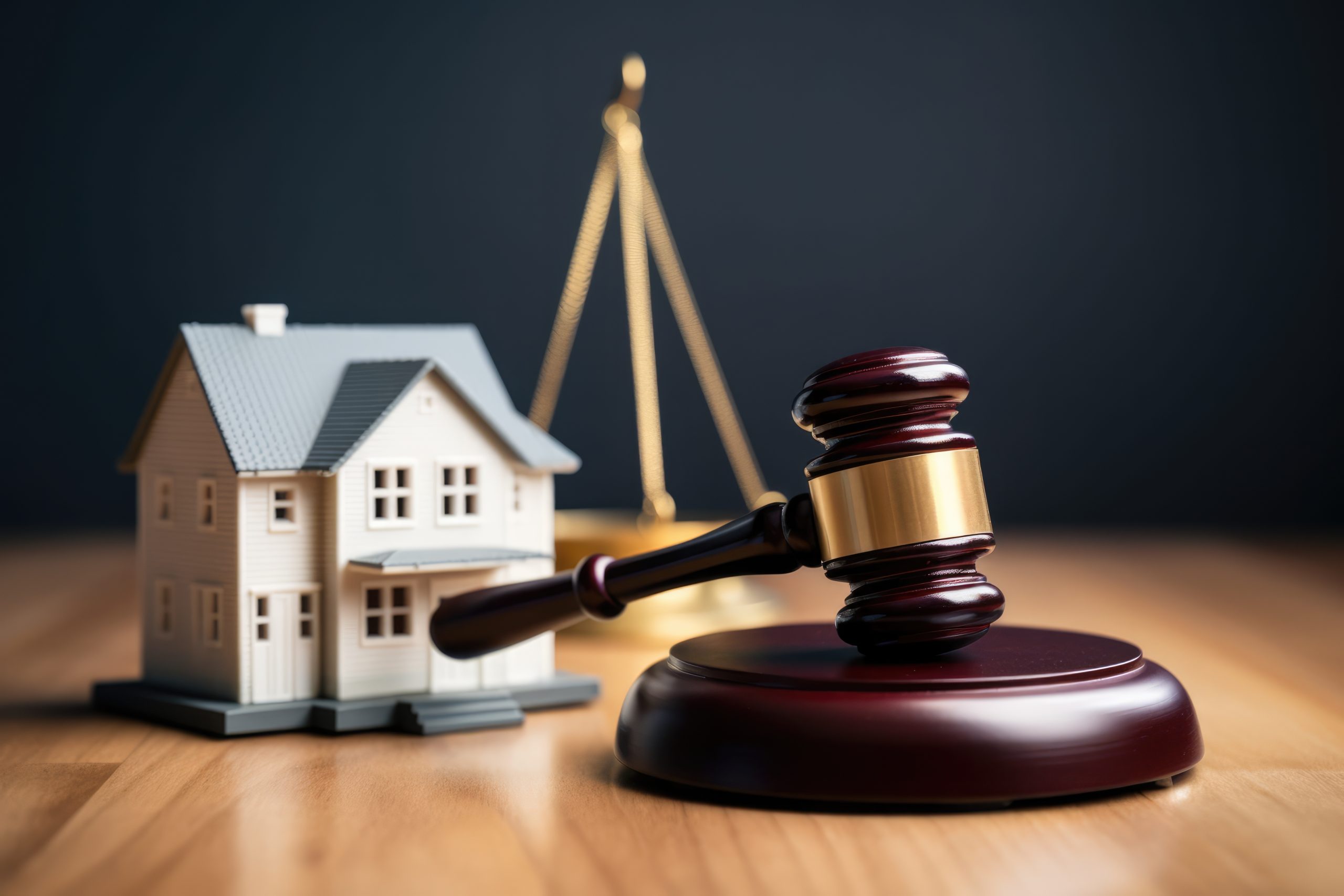 Concept Of Real Estate Law, Auctions, And Home Purchase. Сoncept Real Estate Law, Auctions, Home Purchase, Property Transactions, Legal Rights