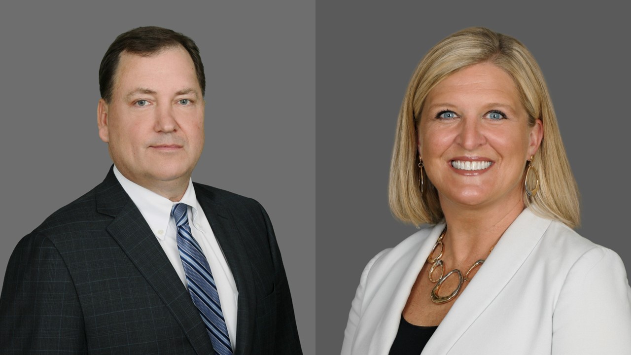 Attorneys Brian Perry and Heidi Freese