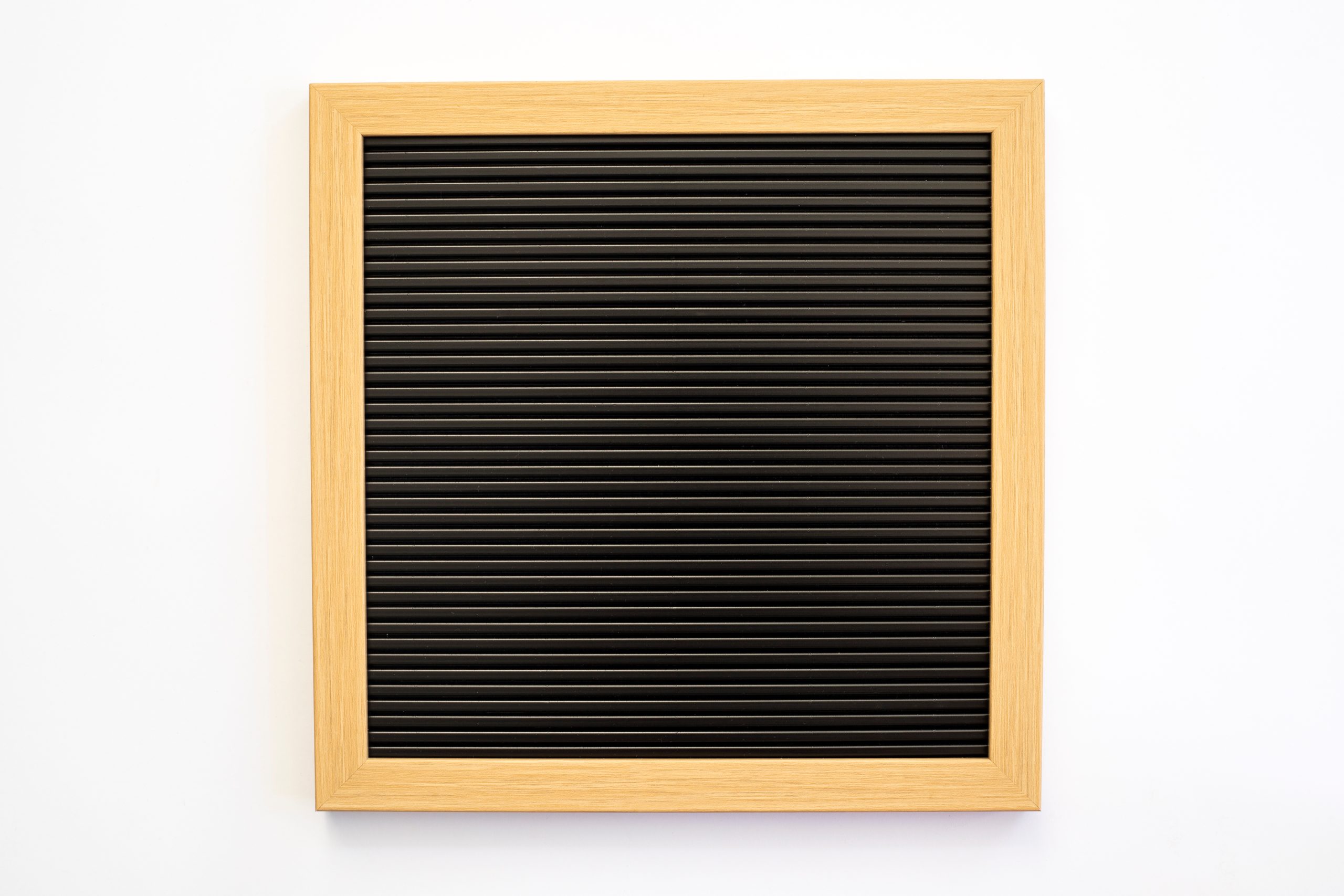 Black letter board. Letterboard for note. Plate message.