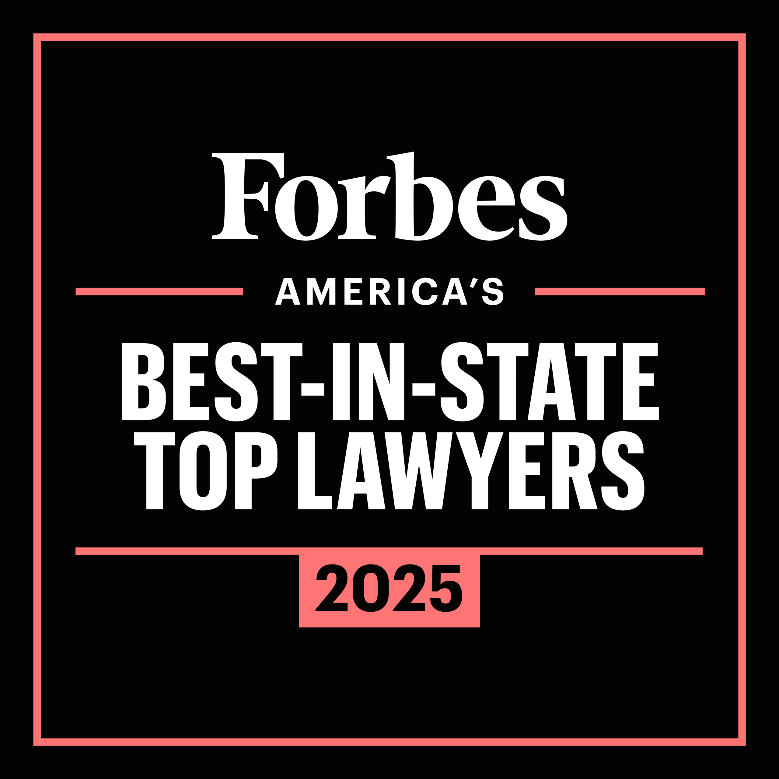 Forbes America's Best-in-State Lawyers 2025