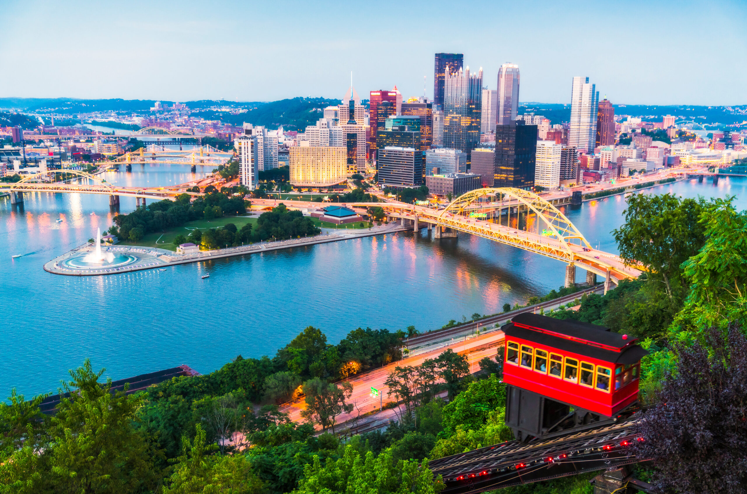 Pittsburgh, PA skyline
